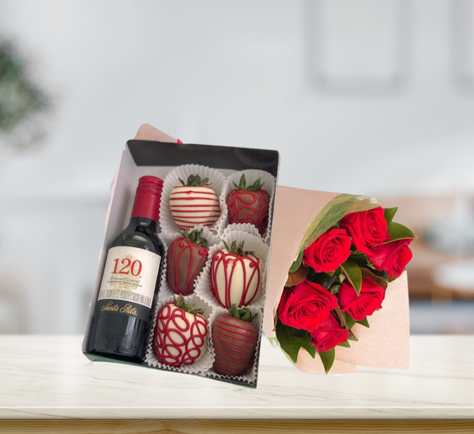 Paquete Rosas y Vinerita