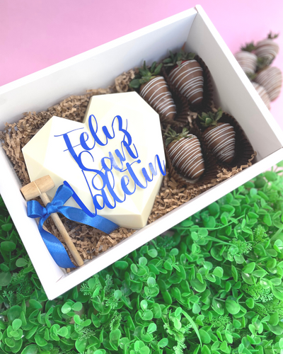 Corazón Sorpresa en Azul